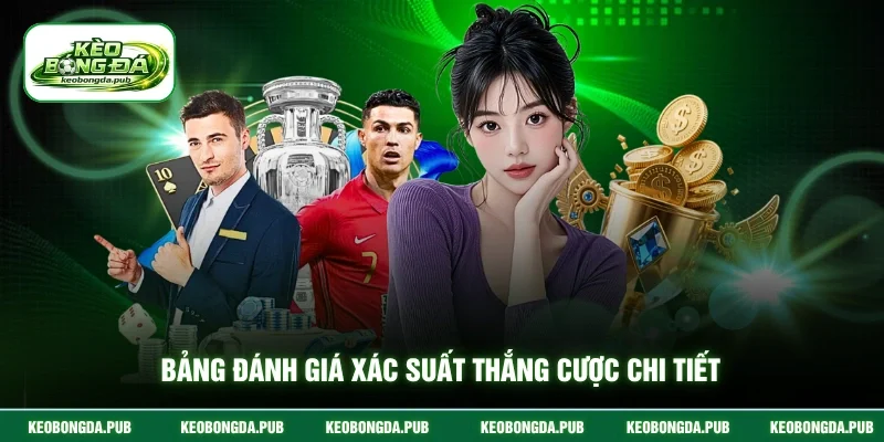 Bảng đánh giá xác suất thắng cược chi tiết