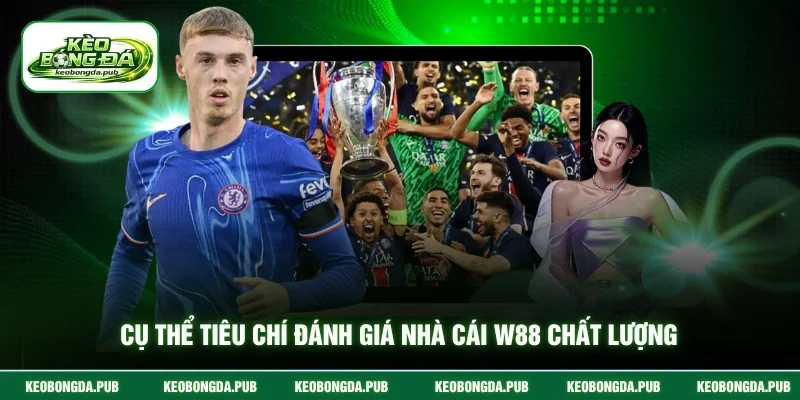 Cụ thể tiêu chí đánh giá nhà cái W88 chất lượng