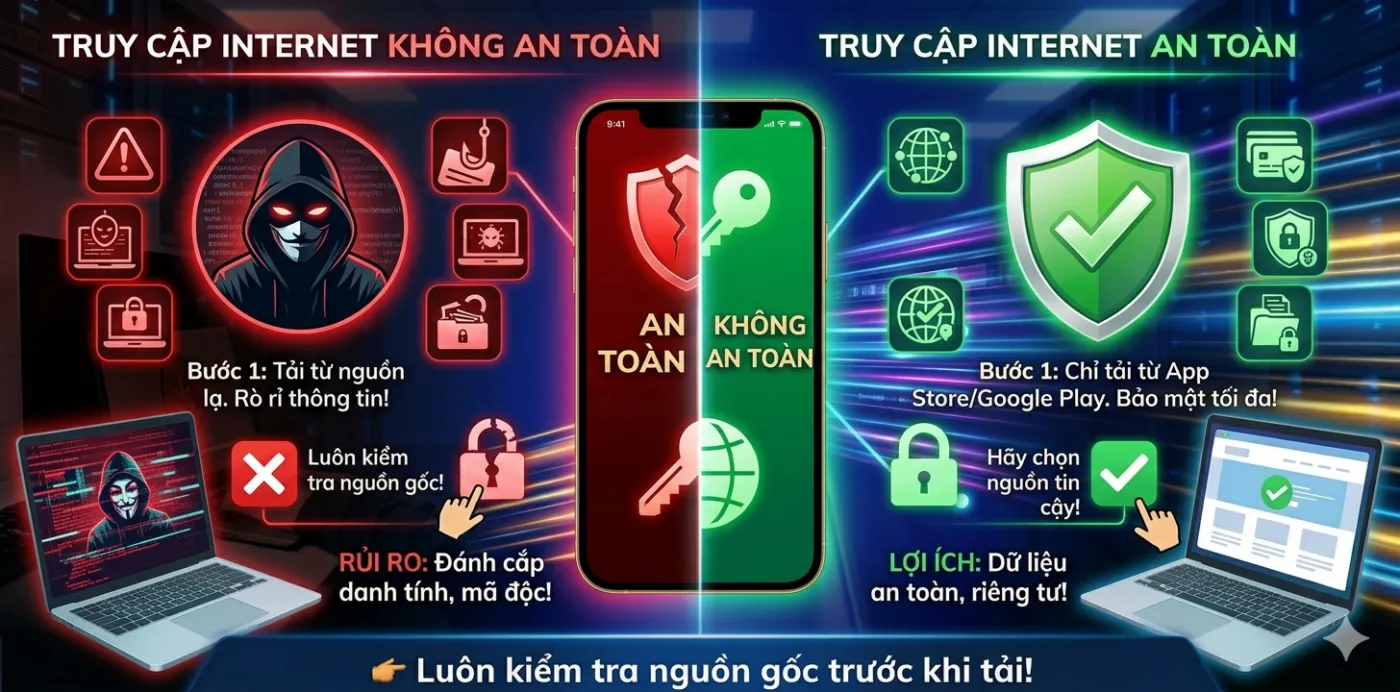Sử dụng trình duyệt hoặc app phù hợp khi xem hướng dẫn vào max79