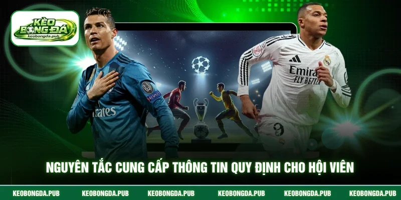 Nguyên tắc cung cấp thông tin quy định cho hội viên