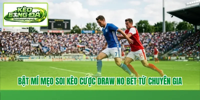 Bật mí mẹo soi kèo cược draw no bet từ chuyên gia
