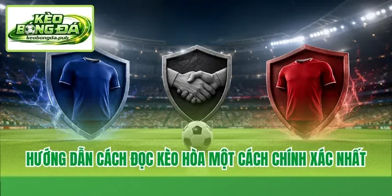 Hướng dẫn cách đọc kèo hòa một cách chính xác nhất